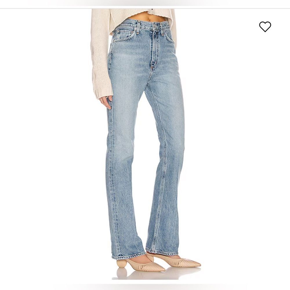 Agolde Vintage High Rise Boot Cut in Clamour